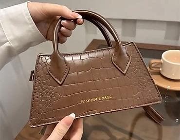 Аксессуарлар: Мини-сумка Fashion & Bags с тиснением под крокодила - Формат — 3