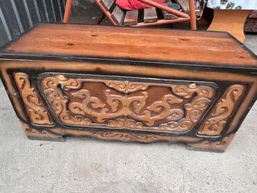 сундук ручной работы: Сундук, Другое назначение, Дерево, цвет - Коричневый — 3