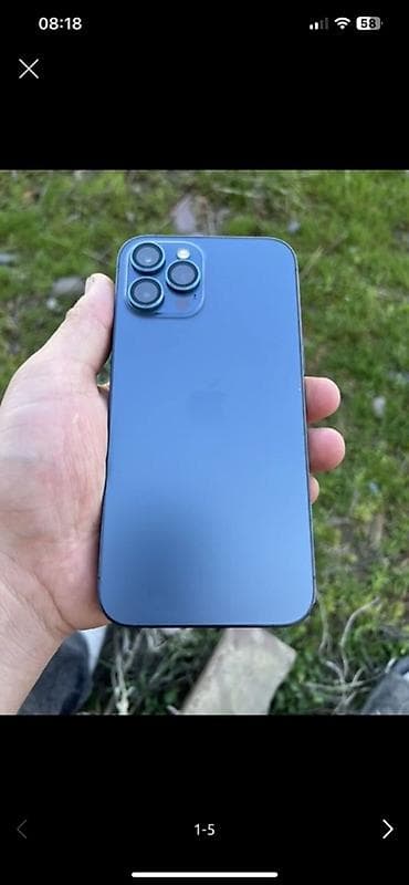 оборудование для цифровой печати: IPhone 12 Pro, Pacific Blue, 75 % — 1