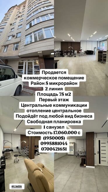 продается коммерческое помещение псо: Продаю Аптека, 75 м², 1 комната, Без оборудования,Отдельный вход — 1