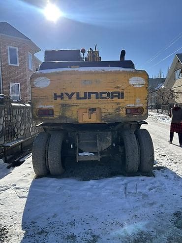 водный гидроцикл: Экскаватор, Hyundai, 2006 г., Колесный — 1