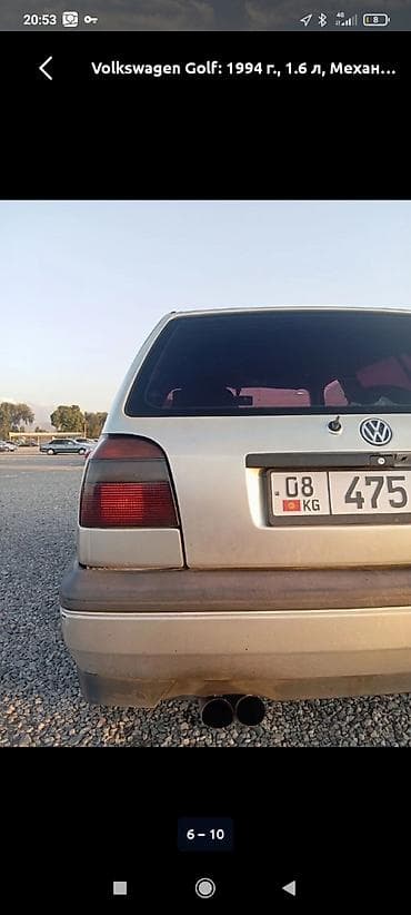 Volkswagen Golf: 1994 г., 1.6 л, Механика, Хэтчбэк — 3