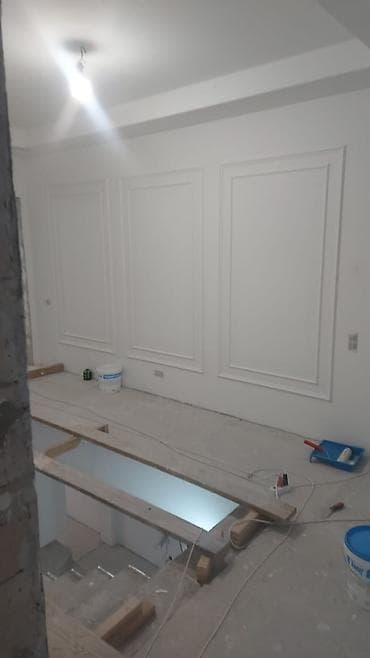 Двери на заказ: Электромонтажные работы и отделка стен с декоративными молдингами Что — 3