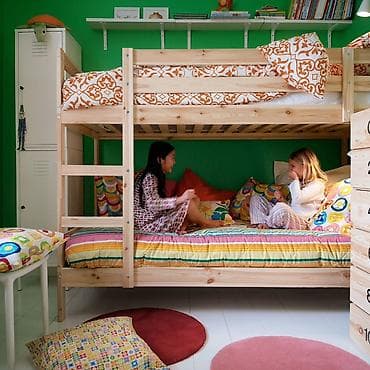 Мебель: Двухъярусная кровать IKEA MYDAL - Размер спального места: 90×200 см — 1