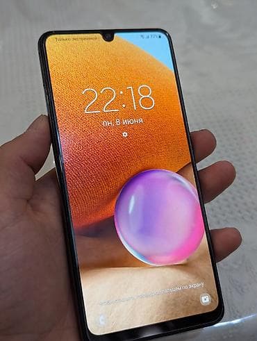 samsung note 9s: Samsung Galaxy A32, Б/у, 128 ГБ, цвет - Черный, 2 SIM — 2