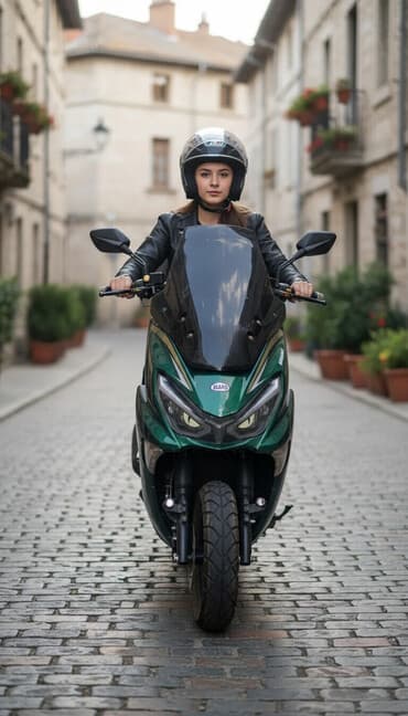 Макси-скутер 150 куб. см, Бензин, Б/у