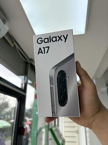sd disk: Samsung Galaxy A17, Новый, 128 ГБ, цвет - Серебристый, В рассрочку, 2 SIM — 1
