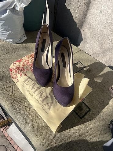 Прокат одежды: Туфли, 37, Б/у, цвет - Фиолетовый, Самовывоз, Платная доставка — 1