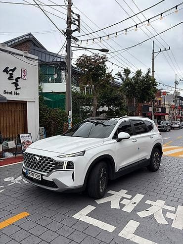 byd e7: Hyundai Santa Fe: 2021 г., 1.6 л, Автомат, Гибрид, Кроссовер — 3