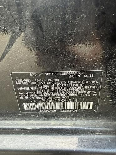 lexus e: Subaru XV: 2018 г., 2 л, Автомат, Бензин, Кроссовер — 9