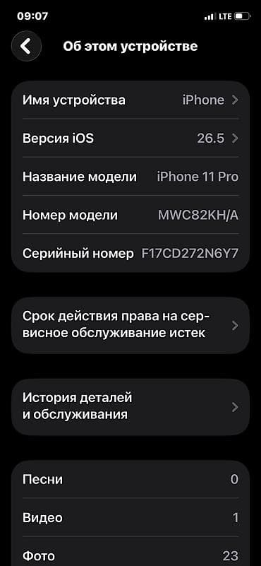 IPhone 11 Pro, Колдонулган, 256 ГБ, Күмүш, Заряддоочу түзүлүш, Коргоочу айнек, Каптама — 4