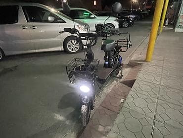 bmb 39: Электроскутер-грузовой (карго) с передней и задней платформами - — 2