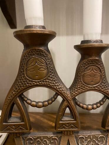 мебель бишкек столы и стулья фото цены: Чугунный старинный подсвечник! — 4