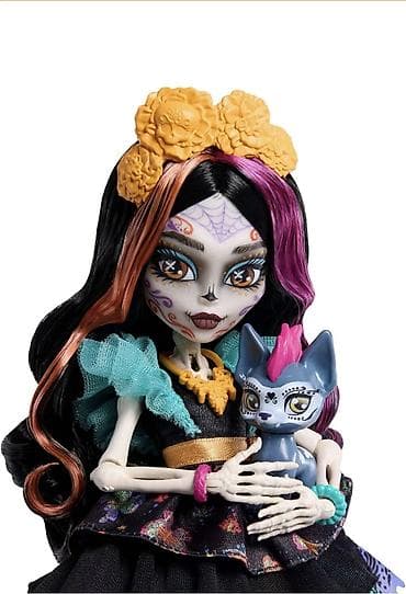 Детский мир: Кукла Монстер Хай (monster high) Скелита Калаверас.Базовая,3 — 5
