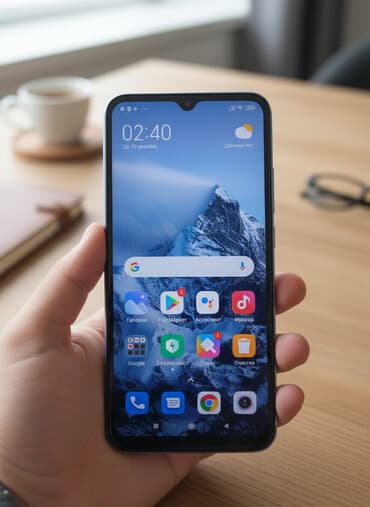 mi 4a: Redmi, Redmi 9A, Колдонулган, 32 ГБ, түсү - Боз, 2 SIM — 2
