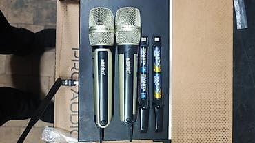 электроника 5: РАСПРОДАЖА!!! Продаю комплек радио микрофонов б/у, полностью рабочие — 10