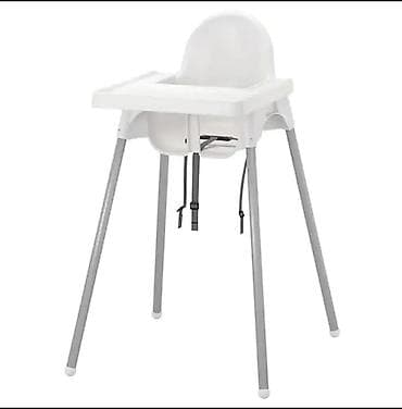 уй эмерек: Тамактандыруучу отургуч, Ikea, Пластик, Отургучтун башка түрү, түсү - Ак — 1