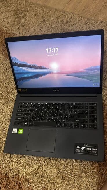 acer n19c1: Ноутбук, Acer, 16 ГБ ОЭТ, Intel Core i5, 15.6 ", Колдонулган, Жумуш, окуу үчүн, эс тутум HDD + SSD — 1
