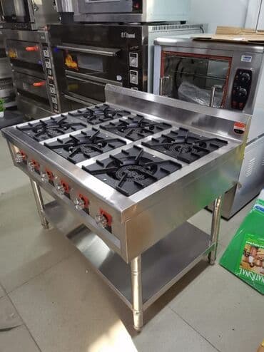 плитку: Газ плита Газовая плита для ресторанов, кафе и столовых 4, 6, 8 — 1