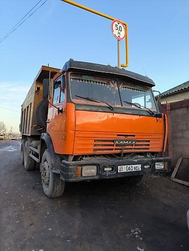 Самосвал КАМАЗ 6x4 евро-1 жылы 2002 Состояние хорошее рама