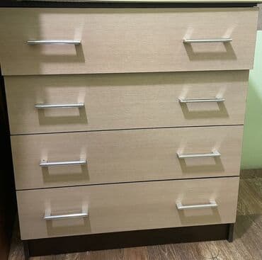 мебель для спальни новые: Спальный гарнитур, Б/у, Двуспальная кровать, Шкаф, Комод, Другая страна производитель, Самовывоз, Платная доставка, цвет - Бежевый — 1