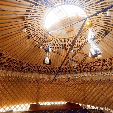 Боз үйлөр сатылат, Каркасы Жыгач, 85 баш, Диаметри: 6 метр — 2