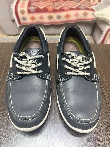 Лоферы, 40, Clarks, Б/у, цвет - Синий, Самовывоз — 3