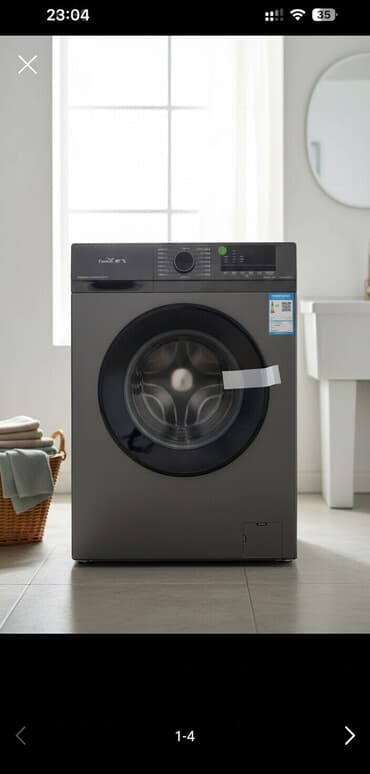 куплю стиральную машину бу бишкек: Стиральная машина Новый, Автомат, До 9 кг, Узкая — 1