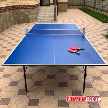 ракетка для настольного тенниса купить: FAMILY SPORT 🔹 Теннисный стол Olympic (StarLine) на роликах 🤩 🔸 В — 1