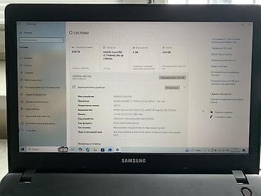 Настольные ПК и рабочие станции: Ноутбук, Samsung, 8 ГБ ОЗУ, Intel Core i7, 15.6 ", Игровой, память SSD — 4