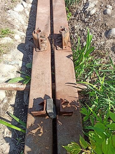 линзы на лазер: Металлоконструкции для самодельного подъёмника/эстакады: две массивные — 1