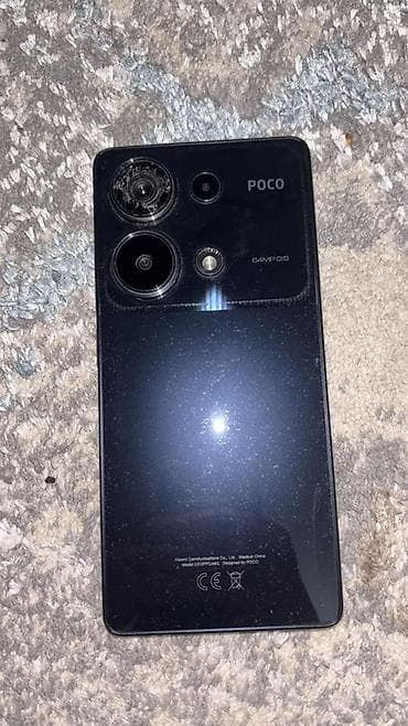 Poco M6 Pro, Б/у, 256 ГБ, цвет - Черный