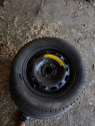 купить диски на ниву бу: Колеса в сборе R 14, Б/у, Запаска, Легковые, Железные, отверстий - 5 — 1