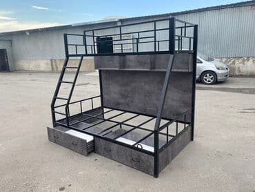 двухъярусная кровать токмок: Двухъярусный кровать Разборные Матрас 200*120 200*800 Делаем на — 6