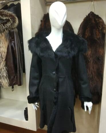 дешево дубленка: Срочная продажа 🔥 НОВАЯ НАТУРАЛЬНАЯ дублёнка, капюшон из меха — 4