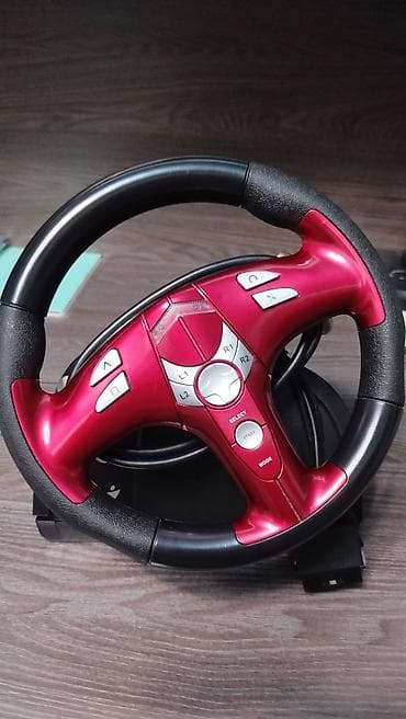 джойстик на руль: Игровой руль для приставок/ПК - Компактный руль с креплением на стол — 2