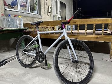 Синглспид/фиксед-стайл велосипед 26" - Рама и вилка стальные, окраска