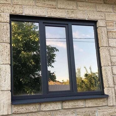 оборудование для окон: Алюминиевое окно на заказ, Тип окна: Витражные, Мансардные, Панорамные, В рассрочку — 7