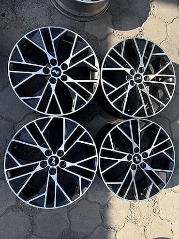 Литые Диски R 19 Hyundai, Комплект, отверстий - 5, Б/у