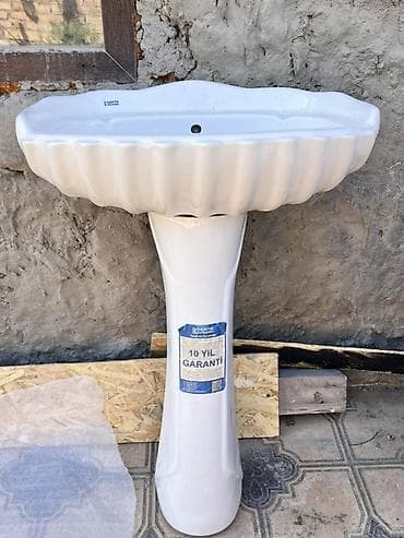 Раковина для ванной, Особенности: Глянцевое, Овальная форма, Материал: Керамика