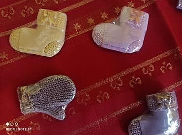 Набор декоративных магнитов и панно ручной работы - Материал — 5