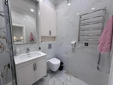 сдаю кафе в бишкеке: 2 комнаты, Люкс, элитка, Восток-5 мкр, Душевая кабина, Постельное белье, Кондиционер — 8