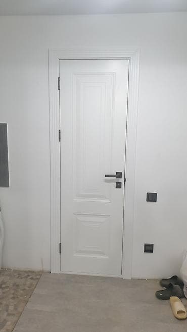 Кровля крыши: Установка межкомнатных дверей и входных и раздвижных дверей также — 4