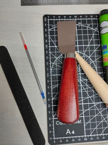 ручной чысы: Набор по работе по коже в наборе есть пробойники разные заклепник — 4