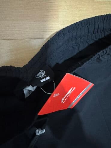 брендовые мужские спортивные костюмы из турции: Мужские брюки, M, Li-Ning, Новый, цвет - Черный, Самовывоз — 2