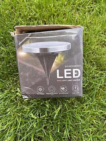 светильники для уличного освещения: Солнечные садовые LED-светильники с интеллектуальным управлением — 4