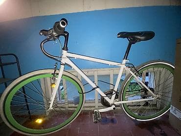 lexus rx400h: Городской велосипед с классической стальной рамой и прямой посадкой — 4