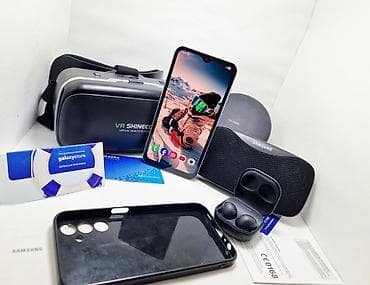 Samsung Galaxy A15, Б/у, 256 ГБ, цвет - Белый, 1 SIM, 2 SIM, eSIM