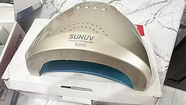 маникюрный апарат: Лампа для сушки ногтей SUNUV + электрический маникюрный аппарат 1) — 2