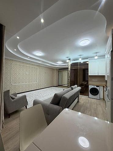 sky: 2 комнаты, 85 м², Джал мкр (в т.ч. Верхний, Нижний, Средний) Элитка, 10 этаж, Евроремонт — 5
